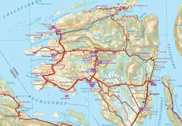 Cycling on Jøa island