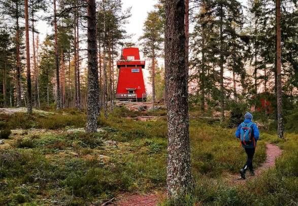 Walking: The Haukenestower, Rømskog