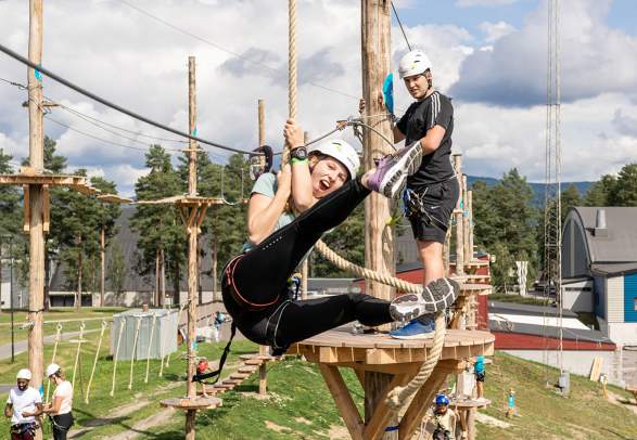Climbing park - Skien fritidspark