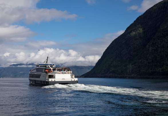 Sognefjord, Vik and Tvindefossen waterfall