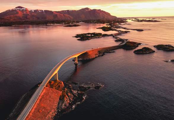 Norwegian Scenic Routes - The Atlantic road
