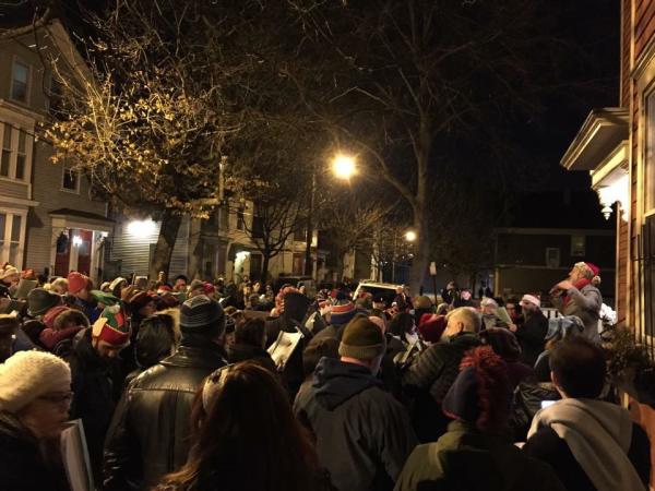 West Side Caroling