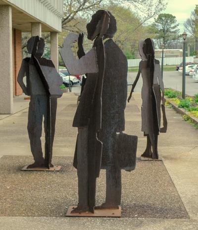 Three Figures by Vander Weg