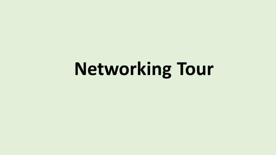SE Networking tour u ukenr