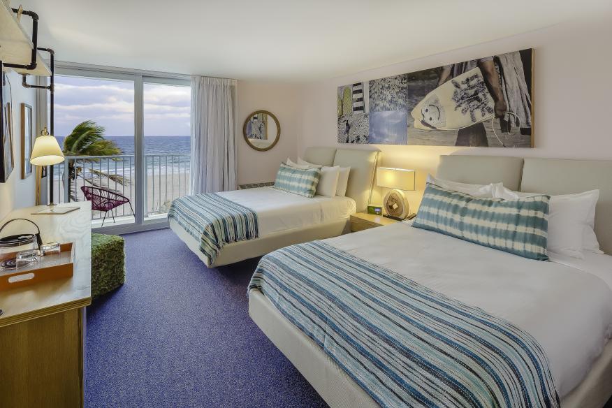 Guest Room: Queen Beds (2)- Ocean View