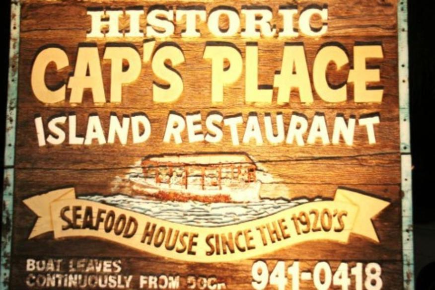 CAP'S PLACE ISLAND RESTAURANT Lighthouse Point, FL 33064
