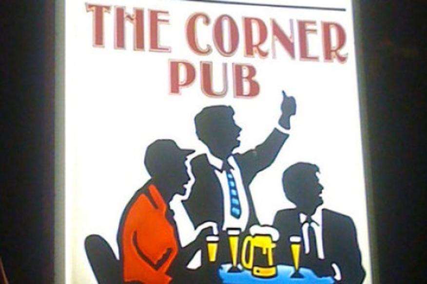 The corner pub