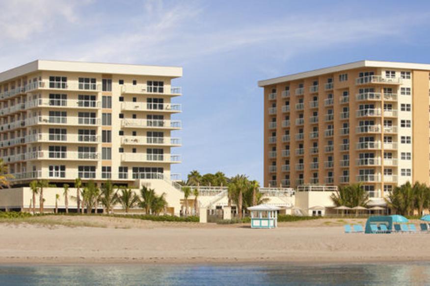 Fort Lauderdale Marriott Pompano Beach Resort Spa Exterior From Beach