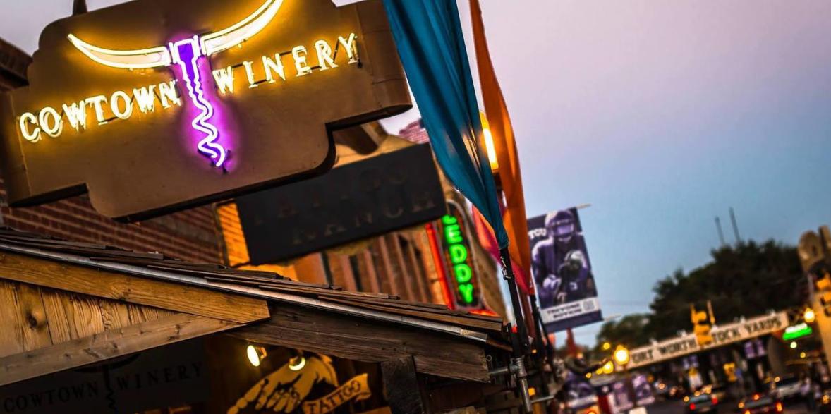 Stockyards National Historic District in Fort Worth