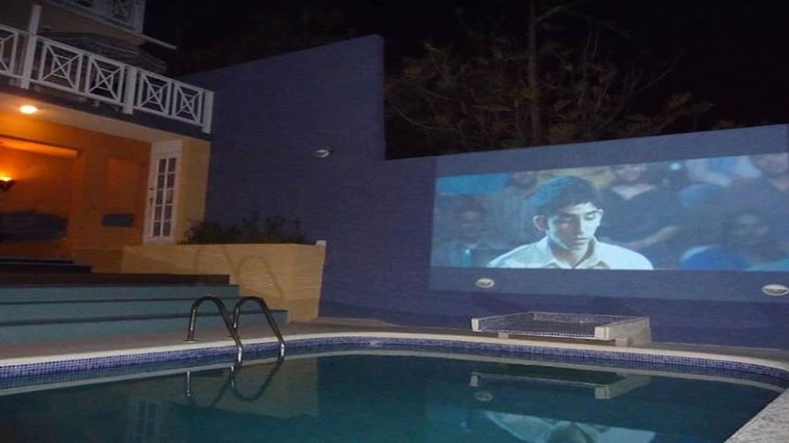 Moxon Beach Club Movie On Wall