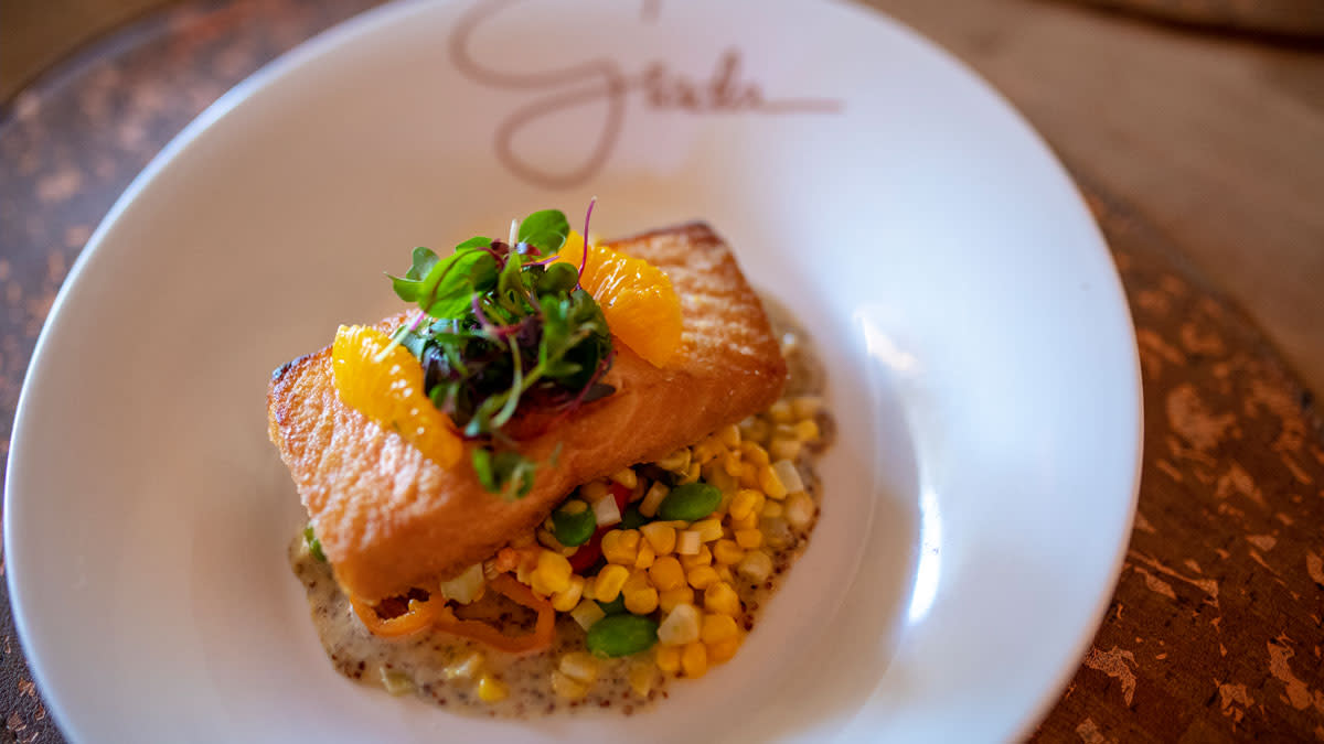 Salmon Dish at Giada