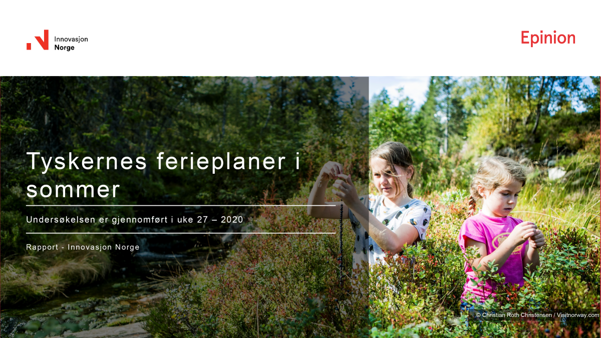 Tyskernes ferieplaner i sommer