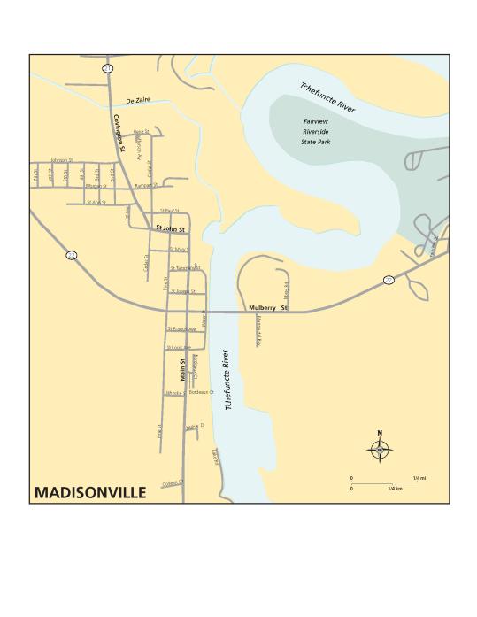 Maps of St. Tammany Parish Covington, Slidell & Mandeville