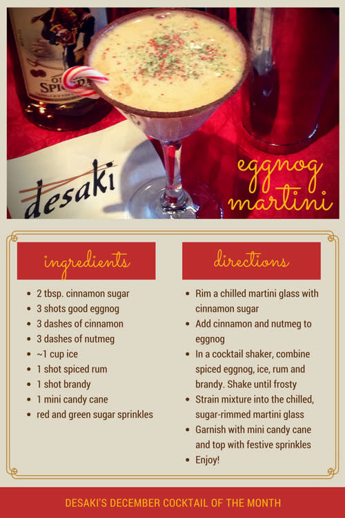Holiday Drink Recipe from Desaki