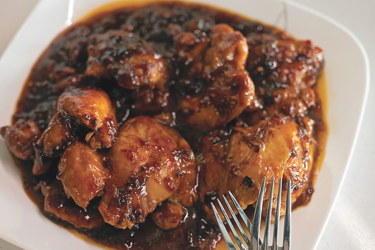 Taste of Kansas Recipe Instant Pot Honey Bourbon Chicken KANSAS