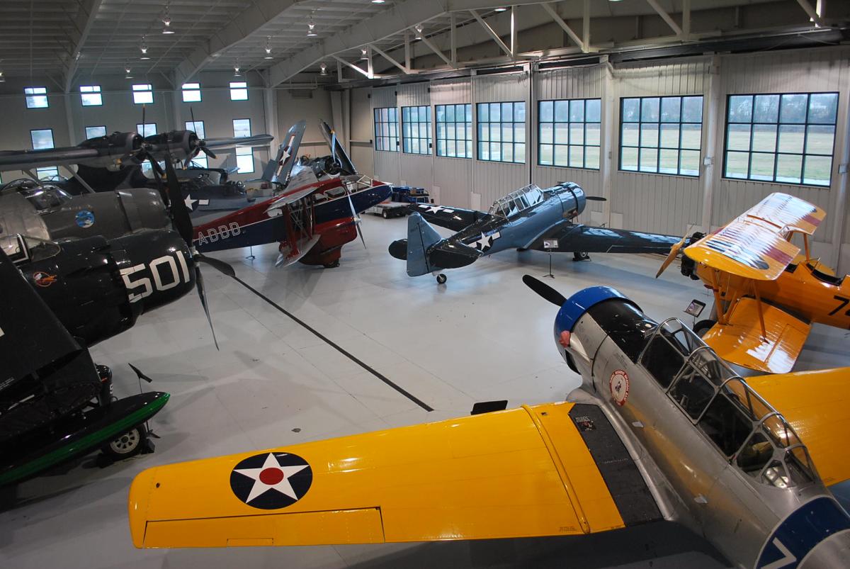 Virginia Military Aviation Museum Navy Hangar