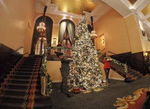 Grand Rapids Amway Grand Hotel Holiday Decorations