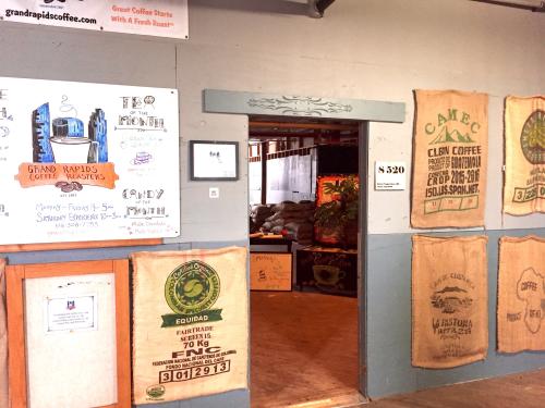 Grand Rapids Coffee Roasters Interior