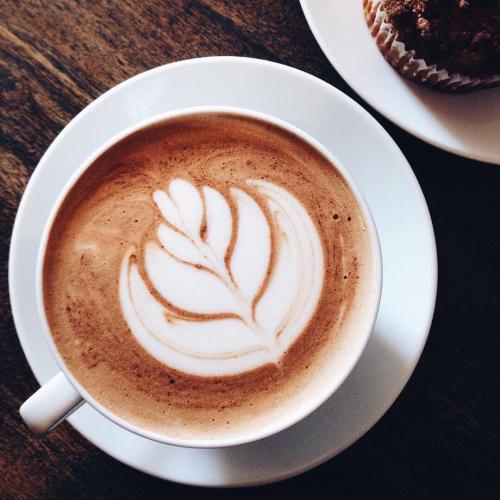 Vanilla Rose Latte from PaLatte Coffee and Art in Grand Rapids