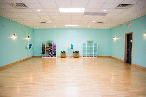 Interior of Renew Mama yoga studio