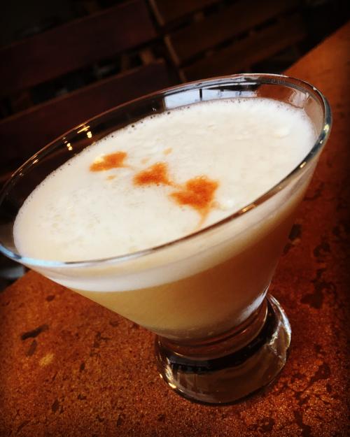 Sour Old Man cocktail from Bier Distillery in Grand Rapids