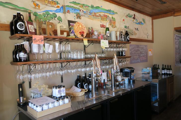 Winebar at Kayla Rae Cellars in Rockford, Michigan