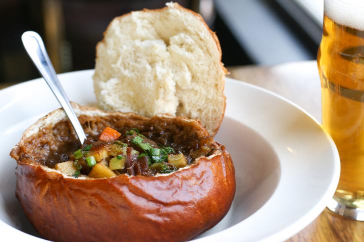Hopcat's Samwise Stew for Cool Brews. Hot Eats 2018 in Grand Rapids