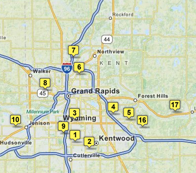 Interactive Holiday Light Map Experience Grand Rapids Events