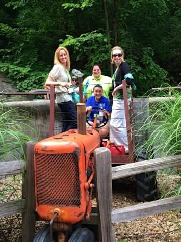 @ORGPROTeam14 finds the tractor at John Ball Zoo