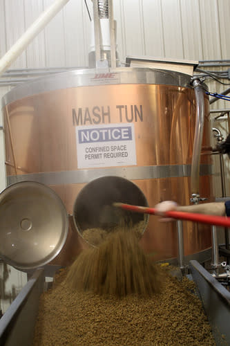 making beer