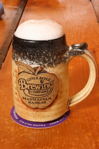 Mug at Little Apple Brewery