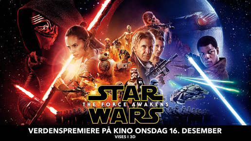 Star Wars The Force Awakens 2d Movies Ulsteinvik Norway