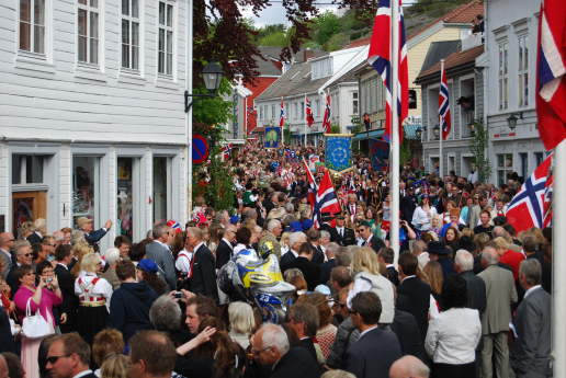 Norway S National Day In Grimstad National Holiday Celebration Grimstad Norway