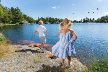 Baneheia Naturpark Bathing Kristiansand S Norway