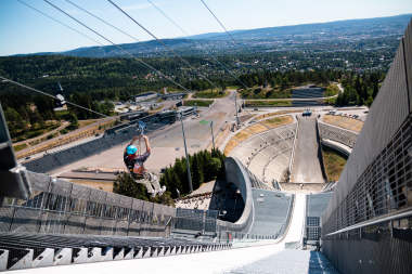 Kollensvevet Zipline Action Adventure Oslo Norway