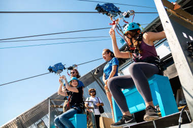 Kollensvevet Zipline Action Adventure Oslo Norway