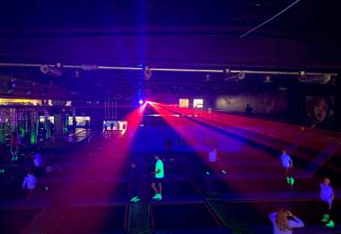 flipzone trampoline park family activities nyborg norway