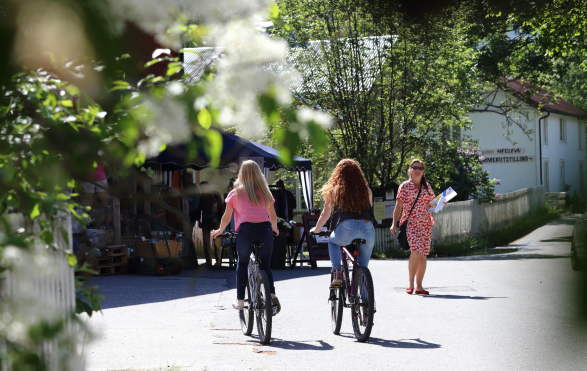 Sykkelrute Fossum -Folkestadbyen | Biking Fyresdal | Norway