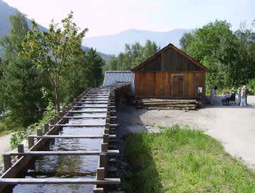 Vangssago Sawmill Cultural Heritage Rosendal Norway