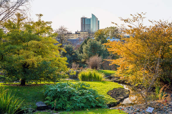 Botanical Garden Buildings Monuments Oslo Norway