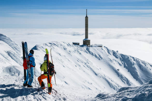 Winter At Gaustatoppen Winter Without Skis Rjukan Norway