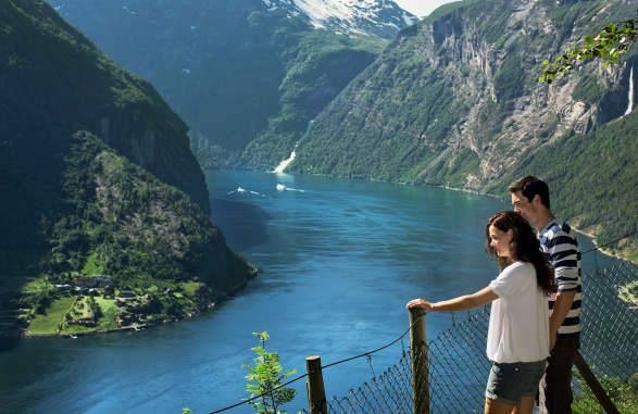 Fjord Cruise Geirangerfjord Sightseeing Geiranger Norway It is located entirely in the stranda municipality. fjord cruise geirangerfjord