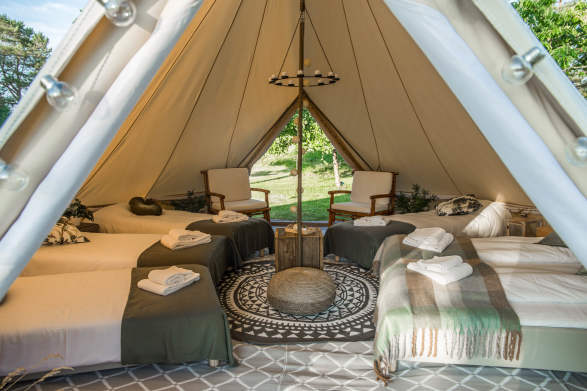 Glamping Arendal Herregaard Spa Resort Glamping Faervik Norway