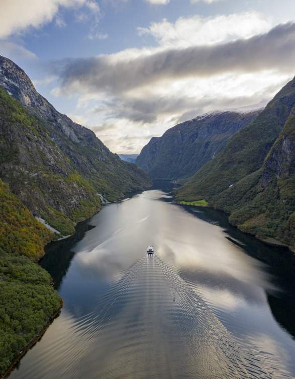 The Unesco Naeroyfjord Sightseeing Aurland Norway
