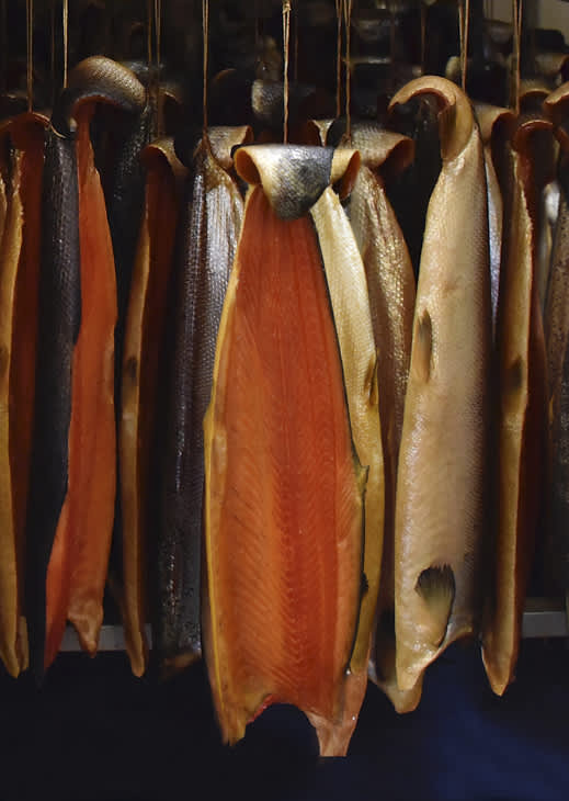The salmon Sale