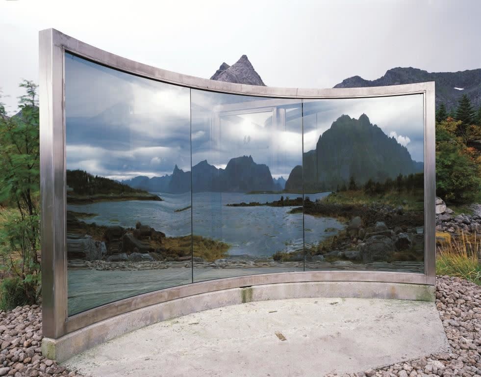 Skulpturlandskap Nordland Vagan Kommune Buildings Monuments Kleppstad Norway