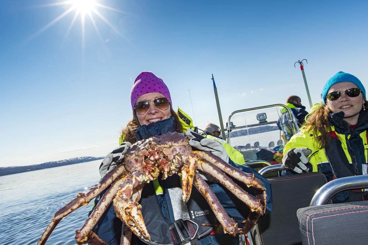 Snowhotel Kirkenes - King Crab Rafting Safari