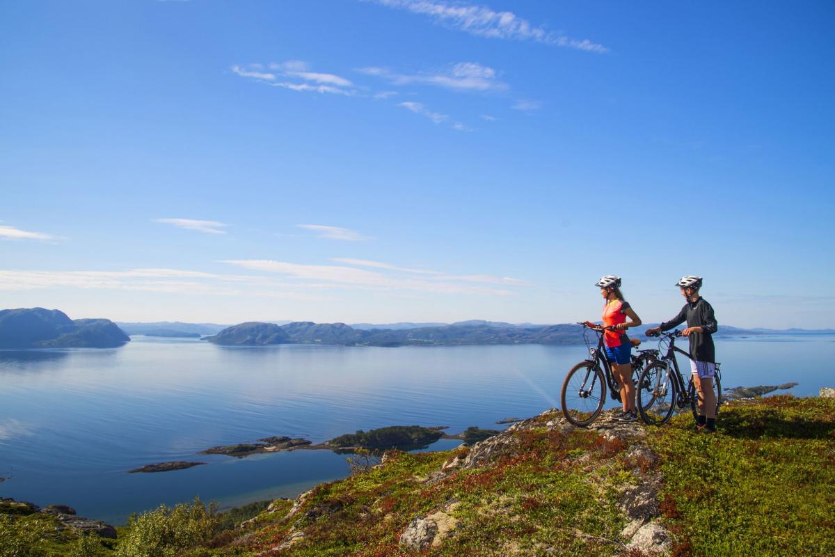 Daytrip with bike from Rørvik to Abelvær