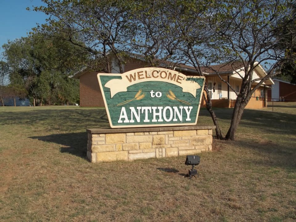 City of Anthony Anthony, KS 67003