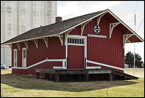 Cunningham Santa Fe Depot Museum Cunningham Ks 67035